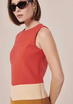 Robe En Toile Double Corail Rawell*TARA JARMON Clearance