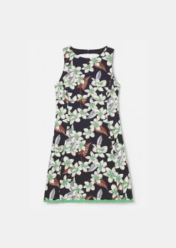 Robe Imprimee A Fleurs Bleu Nuit Ritza*TARA JARMON Hot