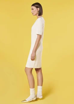Robe Rayonnante En Coton Irise Ecru*TARA JARMON New