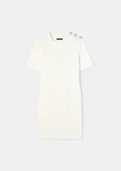 Robe Rayonnante En Coton Irise Ecru*TARA JARMON New