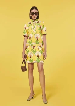 Robe Rivage Imprime Fleurs Jaunes*TARA JARMON Online