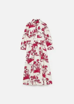 Robe Rivoltine Ecru Imprime Floral*TARA JARMON Fashion