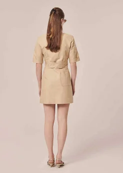 Robe Robin En Coton Beige*TARA JARMON Best