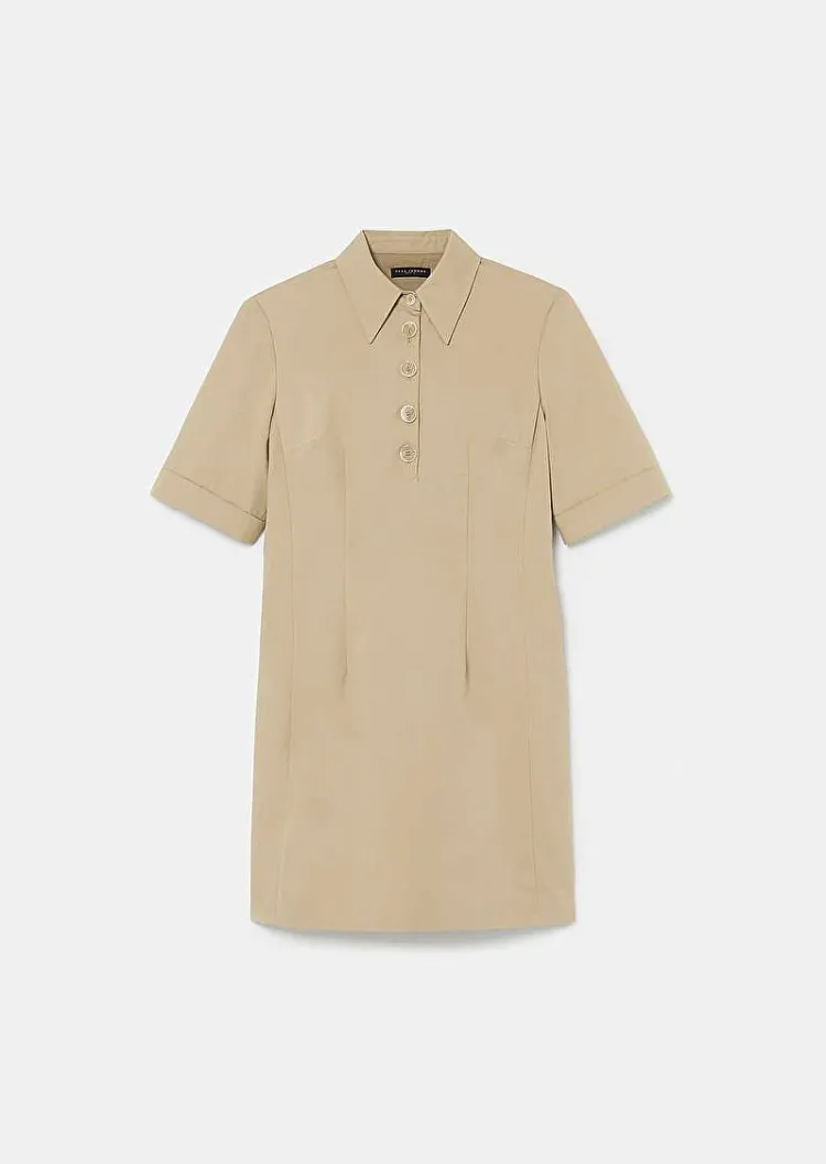 Robe Robin En Coton Beige*TARA JARMON Best