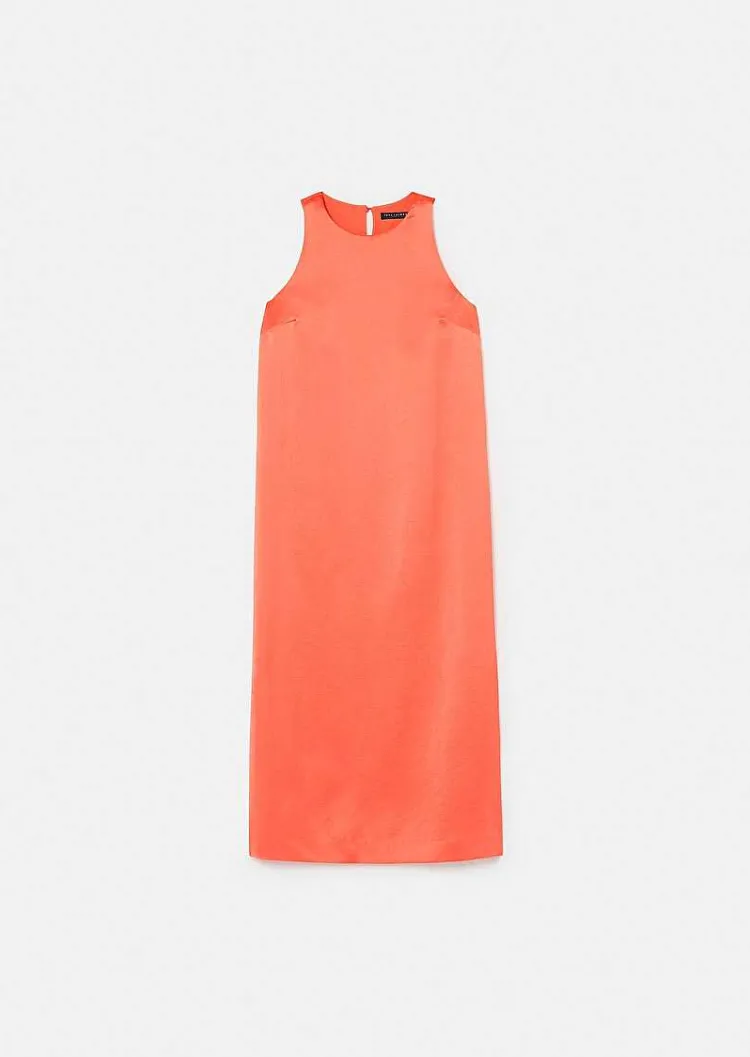Roselyne Dessus Corail En Satin Fluide*TARA JARMON Fashion