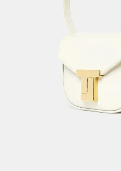 Sac 8 Bis Mini En Cuir Ecru*TARA JARMON Fashion