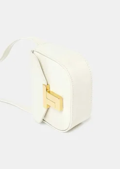 Sac 8 Bis Mini En Cuir Ecru*TARA JARMON Fashion