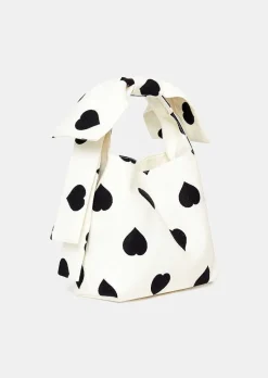 Sac Souple Sally Ecru A Pois Noirs*TARA JARMON Hot