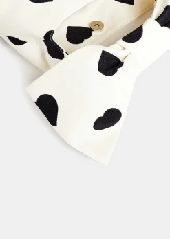 Sac Souple Sally Ecru A Pois Noirs*TARA JARMON Hot