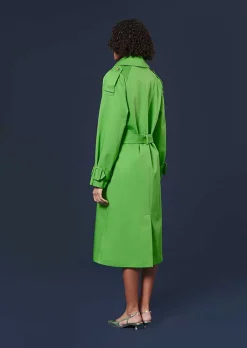 Tranch-Coat Ivan Vert*TARA JARMON Discount