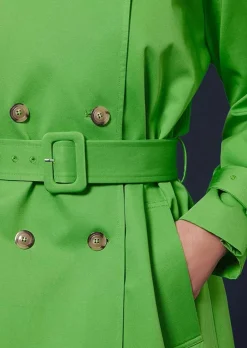 Tranch-Coat Ivan Vert*TARA JARMON Discount